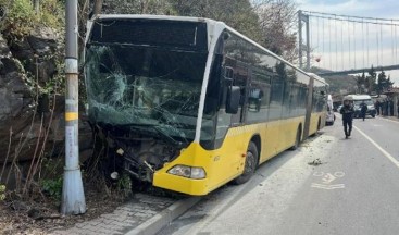 Beykoz’da İETT otobüsü kazası