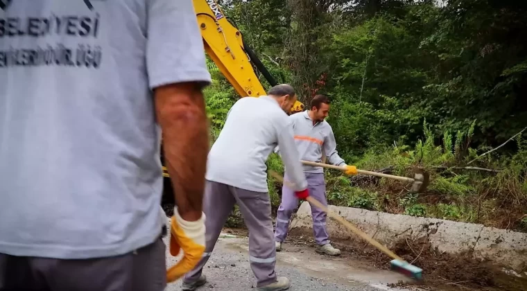 Beykoz’da Yağmur Suyu Altyapı Çalışmaları Hız Kazandı